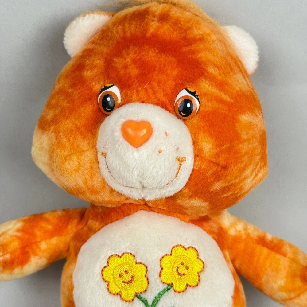Care Bears Friend Bear Friend Peachy Orange w/Sunflowers 8